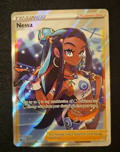 Nessa Trainer 183/185 Full Art Ultra Rare Pokémon 2020 Vivid Voltage NM/M - Picture 1 of 2
