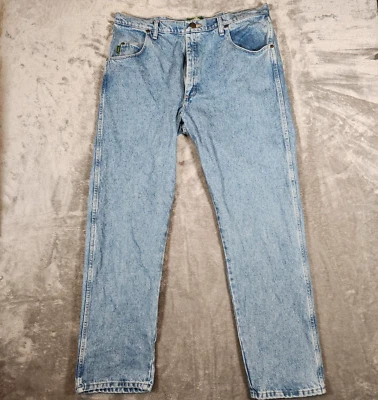 Cabela's Jeans Men's 36X32 (Tag 38/32) 905099S Roughneck Relaxed Fit Cotton Blue - Image 1 of 4