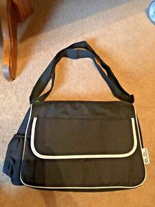 BRAND NEW BLACK BOOTS PARENTING NAPPY CHANGE BAG + PAMPERS CHANGING MAT
