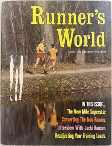 1975 Runner’s World April              John Walker, Filbert Bayi, Nike Cortez ad - Picture 1 of 24