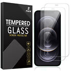 [2-Pack] For iPhone 13 12 11 Pro Max XR X XS Max Tempered GLASS Screen Protector
