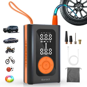 Tire Inflator Portable Air Compressor for Car Tires - 150PSI Cordless Air Pump w - Picture 1 of 8