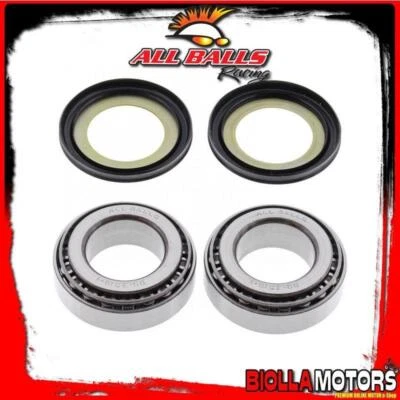 22-1003 KIT CUSCINETTI DI STERZO Yamaha YZF-R6S 600cc 2006-2009 ALL BALLS Foto 1 de 4