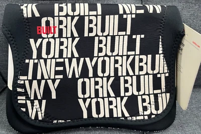 Built NY Neoprene Envelope for iPad "Built" Logo Black/Off White Brand-New - Image 1 of 2