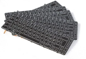 KEYBOARD TASTATUR DELL ALIENWARE M11X V109002CK 0RFXVK ENGLISH UK #362 - Picture 1 of 1