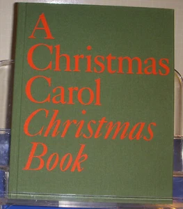 A Christmas Carol Christmas Book 1984 Dickens Tiny Tim Scrooge Recipes Songs - Bild 1 von 11