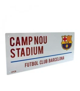 FC BARCELONA BAR SCARF SIGN - Picture 1 of 1