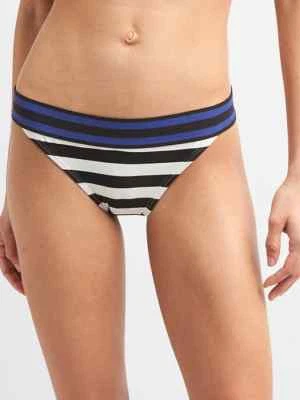 Biquíni feminino Gap GapFit listrado preto branco tamanho XS NOVO SEM ETIQUETAS - Imagem 1 de 3