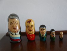 Matryoshka russian former presidents