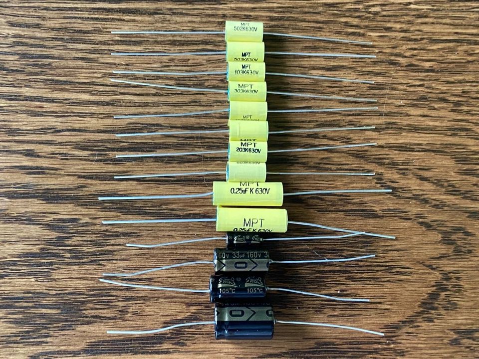 Rebuild Kit for Hallicrafters S-41 S-41G S-41W Echophone EC-1B Recap Instruction - Image 1 of 1