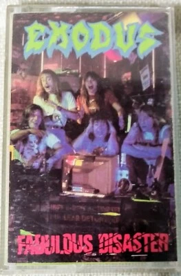 Exodus, Fabulous Disaster, Cassette, 1989 Relativety Records - Image 1 of 4