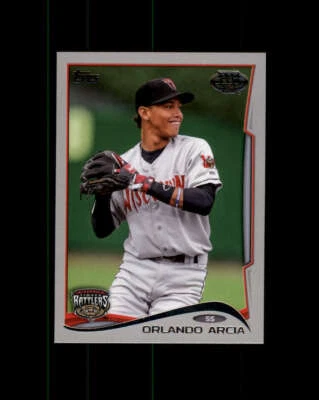 2014 Topps Pro Debut Silver #149 Orlando Arcia 25 (ref 163816) - Image 1 of 2
