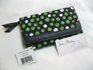 Cartera Vera Bradley LUCKY DOTS ELEGANTE Y ELEGANTE MONEDERO EMBRAGUE MOCHILA NUEVA CON ETIQUETAS - Imagen 1 de 4