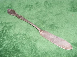Wm Rogers MFG Co "Grand Elegance" aka "Southern Manor" Butter Server Knife - Bild 1 von 9