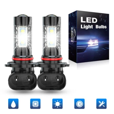 Faros antiniebla LED 2013 2014-2018 DODGE RAM 1500 2500 3500 9140 9145 H10 Foto 1 de 4