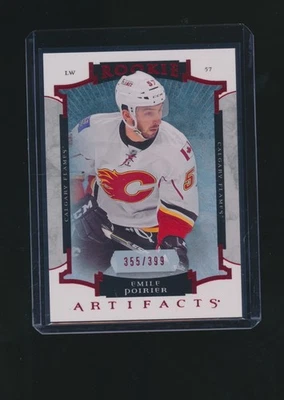 EMILE POIRIER 2015-16 UPPER DECK ARTIFACTS RED RC PARALLEL 355/399 #168 - Image 1 of 2