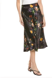 Johnny Was Damen schräger Seidenrock Größe Small - Bild 1 von 6