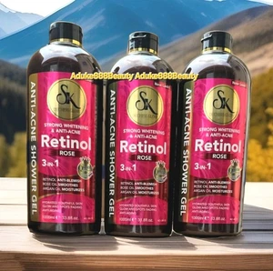 SK DUCHESS RETINOL ROSE ANTI-ACNE 3in1 WHITENING SHOWER GEL 1000ml SPF30✅️  - Picture 1 of 2