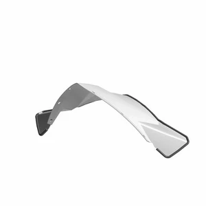 Polaris Low Mid Windshield, White Gloss, RMK, Genuine OEM Part 5439747, Qty 1 - Picture 1 of 2