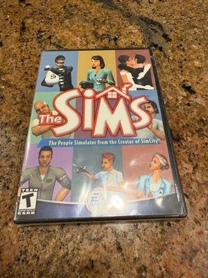 The Sims PC Game New Sealed 2000 2002 Edition EA Games People Simulation Sealed! - Image 1 of 4