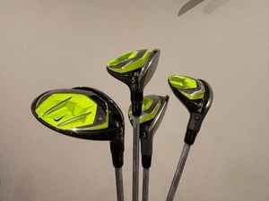NIKE GOLF VAPOR SPEED Fairway Wood Hybrid Utility 4pcs Set Flex-S/R No H/C - Picture 1 of 10