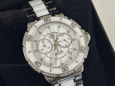 Reloj Tag Heuer Fórmula 1 Diamante Blanco Impermeable Elegante Mujer Reloj de Lujo Foto 1 de 4