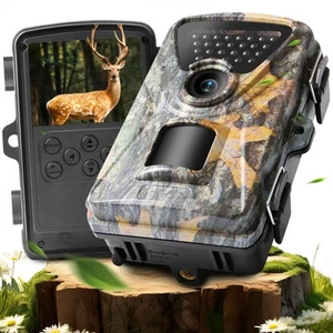 Trail Camera - Game Camera with Night Vision, 1520P 28MP Hunting Camera, Trai... - Picture 1 of 7
