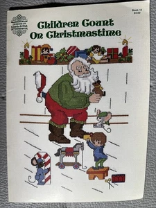 Designs by Gloria & Pat Children Count On Christmastime Pattern Book 1982 - Picture 1 of 4