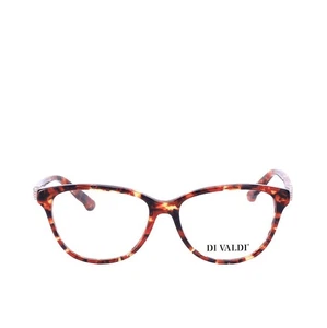 Di Valdi Eyeglasses DVO8056 Col 30 BROWN TORTOISE GELTRUDE 53-15-135 Y956A - Picture 1 of 16