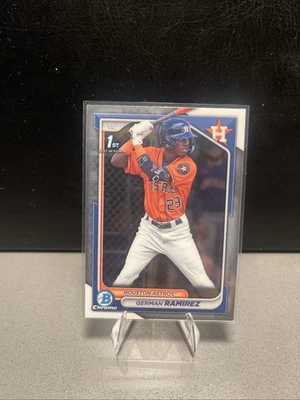 2024 Bowman - Chrome Prospects German Ramirez #BCP-93 (RC) - Image 1 of 2