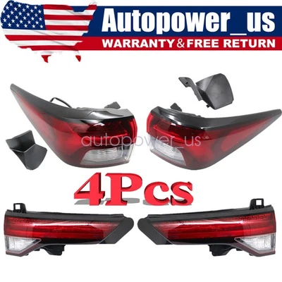 4x Left & Right LED Tail Lights For Mitsubishi Outlander / PHEV 2022 2023 2024 - Image 1 of 4