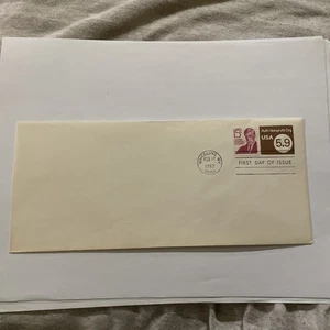 1982 5.9 Cent Authorized Non Profit Organization Postal Envelope FDC Wheeling WV - Bild 1 von 1