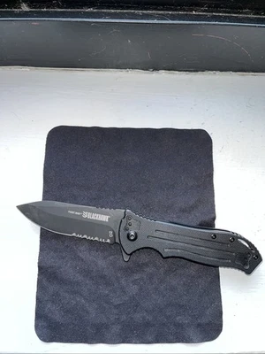 Нож складной мужской Blackhawk Point 3,25 дюйма D2 инструмент стальное лезвие ручка G10 - Изображение 1 из 4