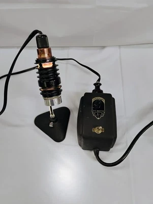 Luz y transformador de microscopio óptico americano vintage Foto 1 de 4