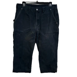 Duluth Trading Co Men's Distressed Double Knee Carpenter Workwear Pants 38x24 - Picture 1 of 10