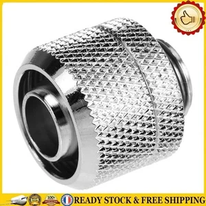 G1/4 External Thread Connector for 10x16mm PC Water Cooling System(Silver) - Afbeelding 1 van 7