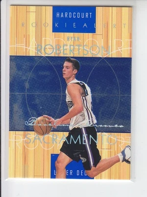 1999-00 Upper Deck Hardcourt Ryan Robertson Baseline Grooves /500 #86 - Image 1 of 2
