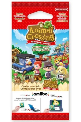 Paquet de 3 cartes amiibo - Animal Crossing : New  (Nintendo Wii U Nintendo 3DS) - Image 1 of 3