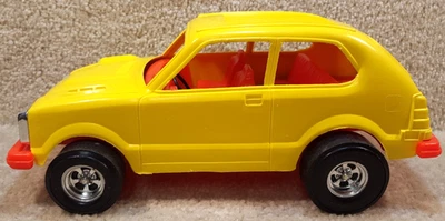 Vintage 11 Inch Long Strombecker  1970's Honda Civic Plastic Car Nice Condition - Image 1 of 4