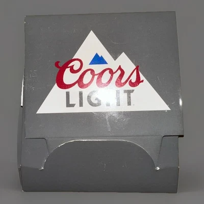 Camisetas de golf Coors Light (Qaunt. 4) y marcador de bola NUEVO Foto 1 de 3