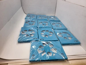 MINT TEN (10) BRAND NEW Sealed Blue Original USA Nintendo OEM Wii U Game cases - Picture 1 of 3