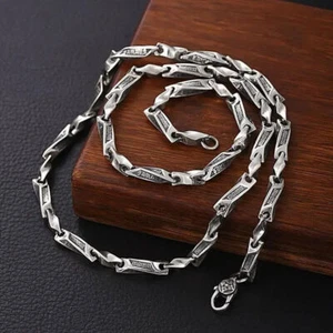 Vintage Personalized HipHop Versatile Bold Trendy Mobius Bullwhip Chain Necklace - Bild 1 von 8