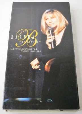1994 BARBRA STREISAND BARBRA THE CONCERT VHS TAPE Foto 1 de 3
