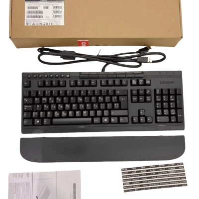 Original Lenovo SK-8815 Enhanced Performance USB Keyboard Gen II KBCM21 - Greek - Image 1 of 4