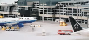 Herpa SERIE SCENIX Terminal Aeropuerto Sala Base Set 1 1/500 Modelo Kit Colección - Imagen 1 de 4