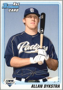 2010 Bowman Prospects Baseball Black #BP44 Allan Dykstra
