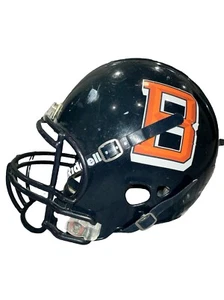 Casco de fútbol americano Riddell azul marino talla mediana año inicial 2010 con barbijo - Imagen 1 de 21