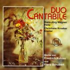 Duo Cantabile Werke Von Friedrich Kuhlau Und Franz Schubert New Cd