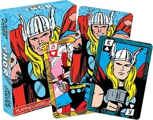 Thor Marvel Set Di 52 Carte da Gioco + Jolly ( NM 52280) - Picture 1 of 1