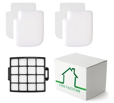 CASA VACUUMS AZ3002 Filter Kit Replacement for Shark Stratos DuoClean PowerFins HairPro Power